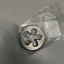 uxcell 9/16-12 UNC Round Die, Machine Thread Right Hand Threading Die, Alloy Tool Steel Screw Thread Cutting Die