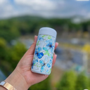 8-ounce insulated travel mug, mini stainless steel Insulated bottle, suitable for hot and cold beverages, leak-proof compact design, ideal for office, gym, and hiking(DJ01-FX04-GY03-CE04)
Color: Blue