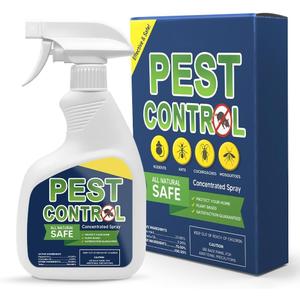 Pest Control Spray, Mouse Repellent, Peppermint Spray for Mice Repellent, Repel Rodents, Roach, Ant, Spider & Other Pest, Indoor Rat Spray Deterrent, Mice Repellent Spray, Keep Mouse Away