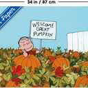 Trends International Peanuts: It's the Great Pumpkin, Charlie Brown (1966) - Linus Welcome Great Pumpkin Wall Poster, 34L x 22.4W, Premium Unframed Version