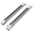 Appliance Rollers with Furniture Lifter Tool, Universal Wheel Appliance Sliders for Kitchen Appliances Lifter, 300KG Appliance Furniture Movers for Moving Washing Machine (Silver)