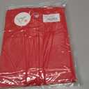 ANRABESS Womens 3/4 Length Sleeve Tops Loose Fit Tunic Shirts Oversized Spring Summer Casual Crew Neck Basic Boxy Tee (Red, M)