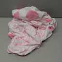 2 Pack Baby Changing Pad Covers, Changing Table Cover for Girls, Pink Bow Changing Pad Covers 32'' x 16'' Safe Snug Fitted Diaper Table Sheet Fits Standard Changing Tables and Dressers(Bassinet)