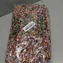 PRETTYGARDEN Women's 2026 Floral Summer Short Dress Square Neck Short Sleeve Tiered Ruffle Boho Swing Dresses XL