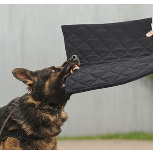 MABOZOO Indestructible Dog Bed, Chew Proof Crate Pad for Aggressive Chewers, Machine Washable Quilted Mat, Durable for Small and Medium Dogs, Black Kennel Pad (18x29 in)