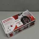 Fuel Transfer Pump with Auto Stop-Overfill Protection, 3.2 Gallon per min, 51'' Overlong Hose Fuel Transfer Pump with 3 Tank Adapter, Portable Gas Pump for Gasoline, Diesel, Oil (red)