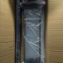 32'' Long Outdoor Wall Light Fixture Big with Dimmable E26 LED Bulb, Modern Waterproof Outdoor Porch Light Large Exterior Wall Sconce with Glass for Entrance, Patio, Garage (Black, 31.5'', 1-Lamp)