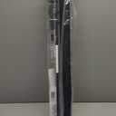 Weatherproof Outdoor Retractable Gate for Dogs with No Rust Stainless Steel Screws and Rods, 55" Wide Waterproof Retractable Baby Gates, Scratch-Resistant Mesh Safety Outdoor Pet Gate for Deck, Black (35" X 55")