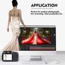 White Photography Backdrop for Photoshoot,Photo Backdrop Curtain,Perfect White Background for Party Portrait Photoshoots Video Studio 8FTx10FT