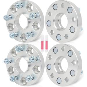 ECCPP 4 PCS 5x4.5 Wheel Spacers Hub Centric 1" 5 Lug for 1995-2022 for Toyota for Avalon 1995-2022 for Toyota for Camry 1998-2020 for Toyota for Sienna
