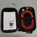 LXJADAP Wireless HDMI Transmitter and Receiver, 4K Decode 1080P@60Hz Ultra HD Video Output Wireless HDMI, 2.4G/5.8G Plug&Play for Streaming Video and Audio to Monitor from PC/Projector/Laptop/TV Box