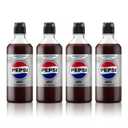 SodaStream Diet Pepsi New Pour Bottle Beverage Mix (440ml, Pack of 4) (EXP 03/15/27)