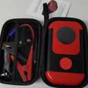 Tire Inflator Portable Air Compressor & Car Jump Starter, Cordless Air Pump with LED Light & Pressure Gauge for Auto,Motorcycles,Bikes,Balls, Emergency Battery Booster & Phone Charger,150PSI