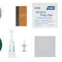 5 x Permatex 09103 Automotive Windshield Repair Kit For Chipped And Cracked Windshields. Permanent Air-Tight Repairs, With Repair Syringe & Plunger, 9-piece Kit