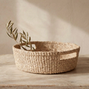 Handwoven small straw basket vintage, Hand wicker basket