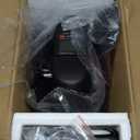 FITKS360 Under Desk Elliptical & Mini Exercise Bike - Seated Electric Leg Exerciser Under Table Oval Electric - Seniors Sit Exerciser Full Assembled Pedal with Remote Control