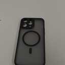 TOCOL for iPhone 14 Pro Max Case, Compatible with Magsafe, Drop Protection, Upgraded Full Camera Protection, Translucent Magnetic Matte Phone Case for iPhone 14 Pro Max 6.7 inch (Black)