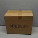 Maylle Ice Bath Tub - 110 Gallons Portable Cold Plunge Tub for Athletes - Black Modern Freestanding Bathtub with 4 Pack Large Ice Molds