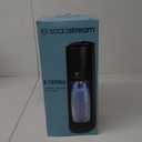 SodaStream E-TERRA Sparkling Water Maker (Black) with CO2 and Carbonating Bottle