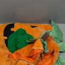 Spooktacular Creations Halloween Baby Pumpkin Costume with Green leaves for Toddler Kids Halloween Dress Up Pumpkin Party (3T)