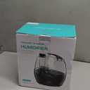 Humidifiers for Bedroom and Large Room, 2.2L Cool Mist Humidifier for Baby, 30 Hours with Whisper-Quiet Operation, Adjustable 360 Rotation Nozzle, Night Light Function, BPA Free