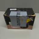 Marble Hives Marble Salt Cellar With Lid- Pack Of 2 Marble Salt And Pepper Bowls- Salt Holder With Lid To Put Salt, Paprika, Pepper, And Spice (White & Black, Style 01)