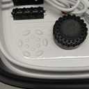 HOSPAN Collapsible Foot Spa with Heat, Bubble, Red Light, and Temperature Control, Foot Bath Massager with 8 Shiatsu Massage Rollers, Pedicure Foot Spa for Relaxation and Stress Relief, Black