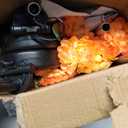 Solar Flowers Lights, 4 Pack Solar Garden Lights with 28 Flowers, Waterproof Solar Artificial Flower Outdoor for Yard, Patio, Pathway, Festival, Wedding, Party, Garden Decor, Gift for Women/Mom