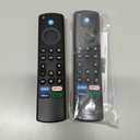 ORQRQO Replacement Remote for All Fire Series, TV Stick (HD, 4K, 4K Max, Lite), TV Cube and Omni, Insignia, Toshiba, Smart TVs, with Voice Control. 2 remotes