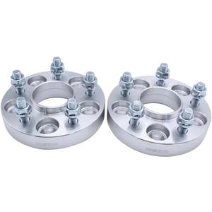 2 pcs 15mm Thickness 5x110 PCD Hub Centric Wheel Spacers M12x1.5 Adaptors Centre Bore 65.1mm Compatible with Vauxhall Astra (5 Stud) H 04-09