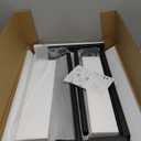 Small Standing Desk Adjustable Height, Mobile Stand Up Desk with Wheels, 32 Inch Portable Rolling Desks Conference Room Tablesf for Walking Pad Treadmill Black