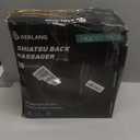 AERLANG Cordless Neck and Back Massager with Heat, 3D Shiatsu Kneading Pillow, 4 Massage Nodes & Bi-Directional Deep Tissue Massage for Neck/Shoulders/Back, Ideal Gift for Women & Men (Black)