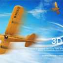 Large Brushless Remote Control Plane XK A160 RC Aircraft Glider J3 6-Axis Gyroscope 5-Channel 3D Stunt Somersault Flight 6 AXIS Gyro for Beginners Adults Expert