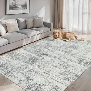 PLHXFR 6x9 Area Rug Living Room: Modern Abstract Washable Carpet Grey
For Bedroom Dining Room Farmhouse Nursery Home,Machine washable,Non Slip,Large Soft Neutral,Stain Resistant, Indoor Floor
Amazon's Choice