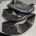 Trideer Exercise Ball for Office Desk, Yoga Ball Chair to Relieve Back Pain, Stability & Fitness Ball Seat with Base, Home Gym Core Workout, Abs, Stretching & Therapy (L(23-26ines/58-65cm), Black)