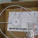 Small Lamp Shade, Beige Drum Lampshade 8.7''Top X 8.7'' Bottom X 7.9'' High, Replacement Lamp Shade Natural Linen Hand Crafted for Table Lamps Floor Lamps Chandelier Lamp, Easy Assembly Required