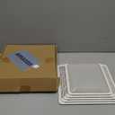 S97014094 Bathroom Fan Cover Grille and Lens for Broan Nutone Bathroom Exhaust Fan 678, 679, 679FL, 679FLT, 680, 680FL, 680FLT, M680, HD50L, HD80L