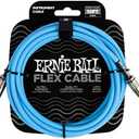 Ernie Ball Flex Instrument Cable Straight/Straight 10ft - Blue