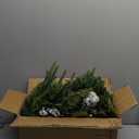 2 Pack Outdoor Christmas Trees for PorchLighted Artificial Christmas Urn Fillers, Battery-Powered LED Lights, Tripod Stakes for Holiday Porch Decorations on Porches, Patios,urn filler,and Flower Beds