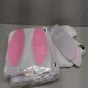 Irenare Easter Bunny Chair Cover Set of 6 Cute Rabbit Chair Back Cover Removable and Washable Stretch Animal Slipover for Spring Dinning Table Room Kitchen Holiday Birthday Party Decor