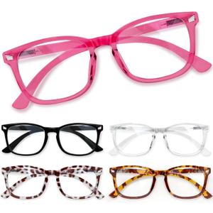 CCVOO Reading Glasses for Women/Men, Eyeglasses, Blue Light Readers for Women/Men, Computer Eye Glasses, Cheaters, +1,25