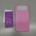 ORNARTO Compatible with iPhone 17 Pro Max Case 6.9", Slim Liquid Silicone 3 Layers Soft Gel Rubber Shockproof Protective Cover with Anti-Scratch Microfiber Lining-Cherry Blossom