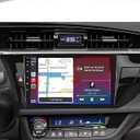 2+32G Android Car Stereo for Toyota Corolla 2014-2016 Radio with Carplay Android Auto 10.1" 1280 * 720P IPS Touchscreen Radio Support GPS/WiFi/32EQ DSP/59UI/Bluetooth/Backup Camera