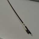 Viotti Carbon Fiber Violin Bow, Hand Crafted by Professional Violin & Bow Makers, Strong, Stiff & Well Balanced, Made with Mongolian Horse Hair, For Violinists & Fiddlers of All Skill Levels (Fleur de lis)