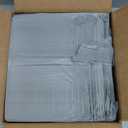 Fuxury 1000 Count Plastic Tshirt Bags Grey (11.5" x 6.5" x 21"), Grocery, Trash, Take Out, To Go, Restaurants, Retail Shopping Bags in Bulk for Small Business (Made in USA)