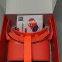 Upgraded VR Headset for Nintendo Switch & Switch OLED Model, Switch VR Games Glasses with Adjustable HD Lenses and Head Strap with Rotary Button, Labo VR for Switch Accessory(Orange&Blue)