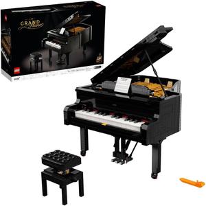 LEGO Ideas Grand Piano 21323 Model Building Set for Adults, Collectible Home Dcor Kit, Gift for Music Lovers with Motor and Power Functions
