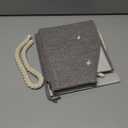 Collapsible Fabric Dog Toy Box and Storage Bin With Handle - Trapezoid Basket Chest Organizer for Pet Toys, Blankets and Accessories (Grey)