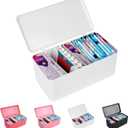 pad and tampon organizer for bathroom,Sanitary Napkin Holder, Pad and Tampon Organizer for Period, Sanitary Napkin Storage Container, White