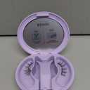 WOSADOBearisBug Soft Magnetic Eyelashes Kit with Applicator, [No.14 Frost Black] 21.5mm Reusable Glue-free Magnetic Lashes, Cruelty-free False Lashes, Waterproof, Lightweight, Suit for Heavy Makeup (1 pair (Pack of 1))